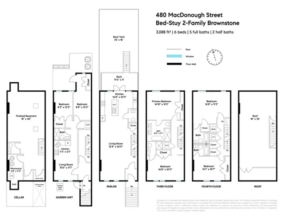 Interpreting Apartment Floor Plans 14 Stunning New Townhouse Listings Cityrealty
